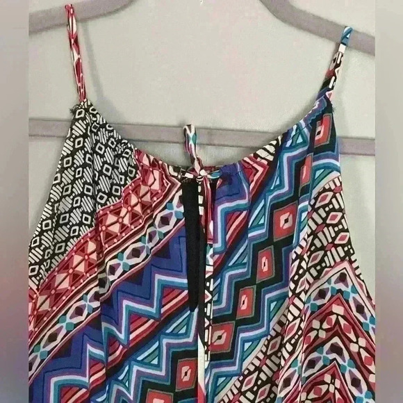 Enfocus Petite Maxi Multicolor Women's Dress (346) - Picture 9 of 11